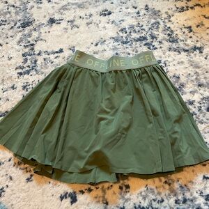 Aerie Mini Skater Skirt with Pleats for Casual Wear